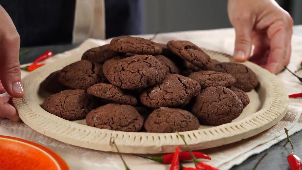 Spicy Mexican Hot Chocolate Cookies Recipe | Allrecipes image