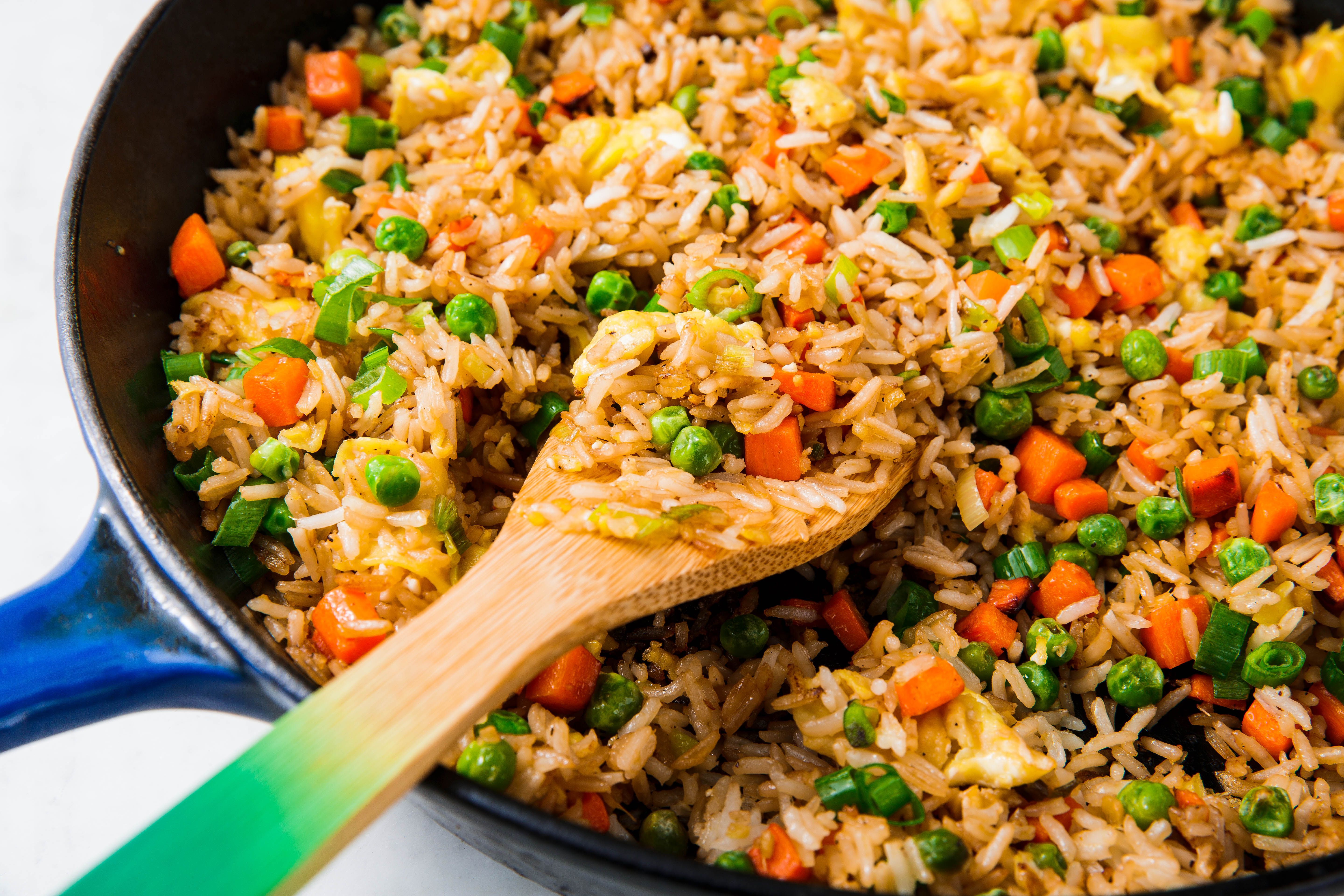 Best Fried Rice Recipe - How To Make Perfect Fried Rice image