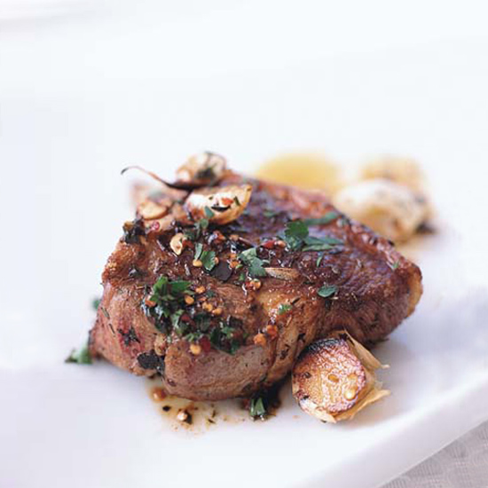 How to Cook Lamb Chops With Sizzled Garlic | Food & Wine image