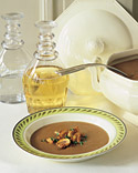 Chestnut-Mushroom Soup Recipe | Martha Stewart image
