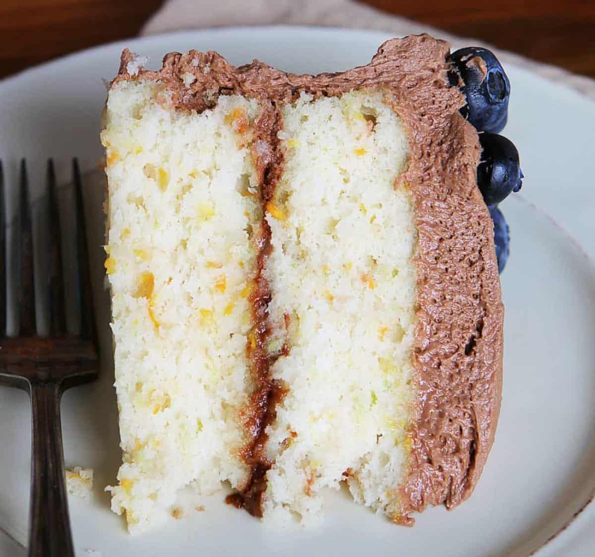 White Zucchini Cake - i am baker image
