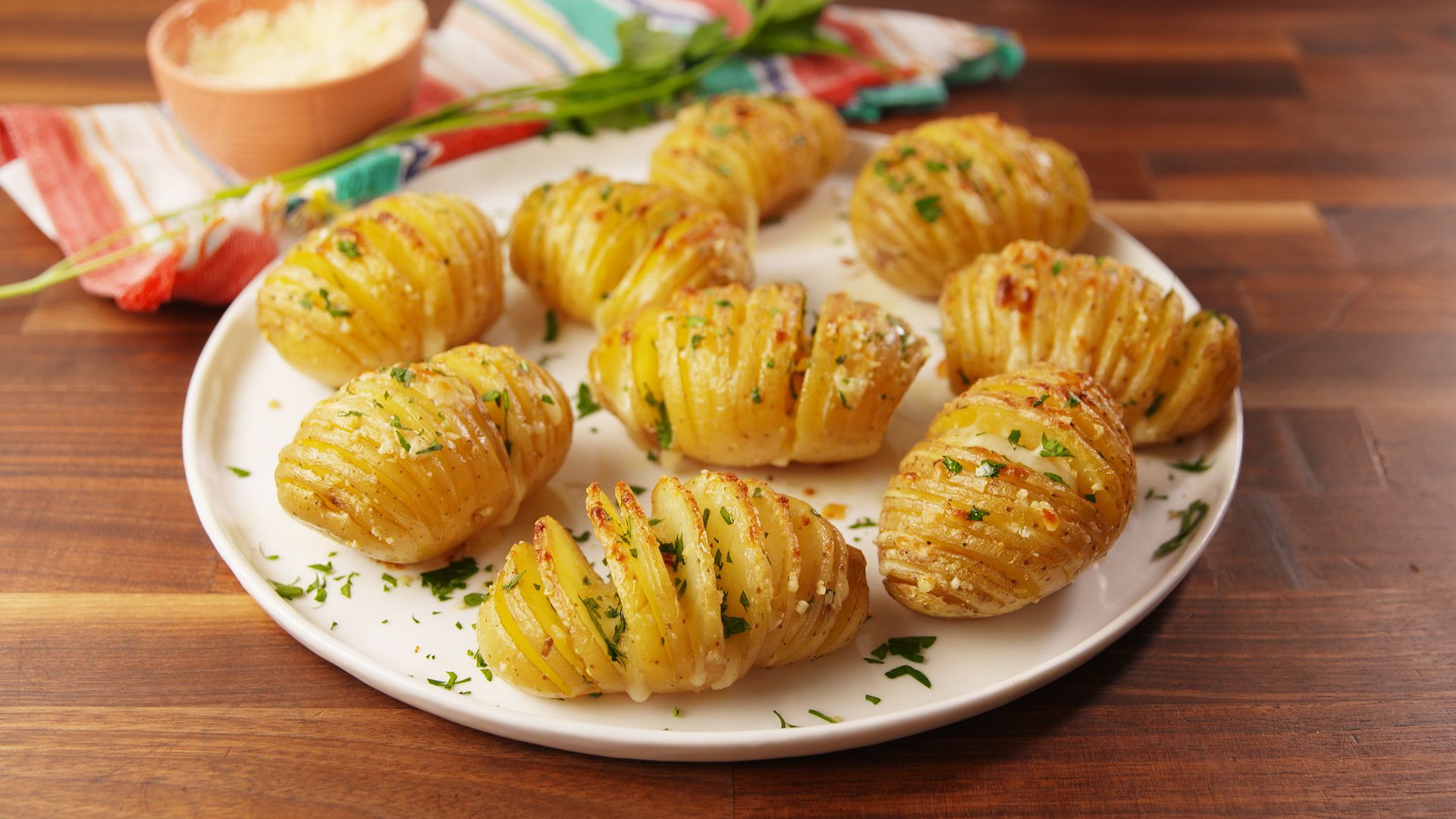 Best Cheesy Garlic Butter Potatoes Recipe - How to Make ... image