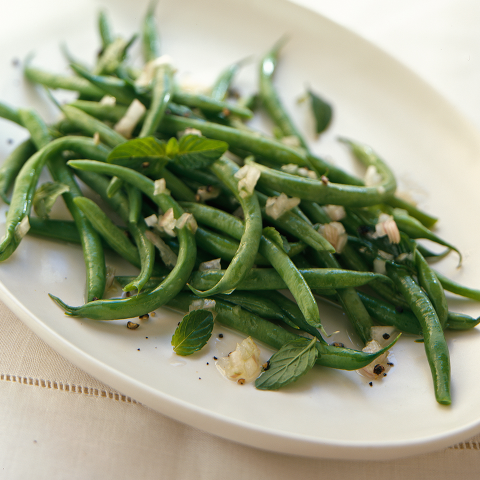Simply French Green Beans Recipe | EatingWell image