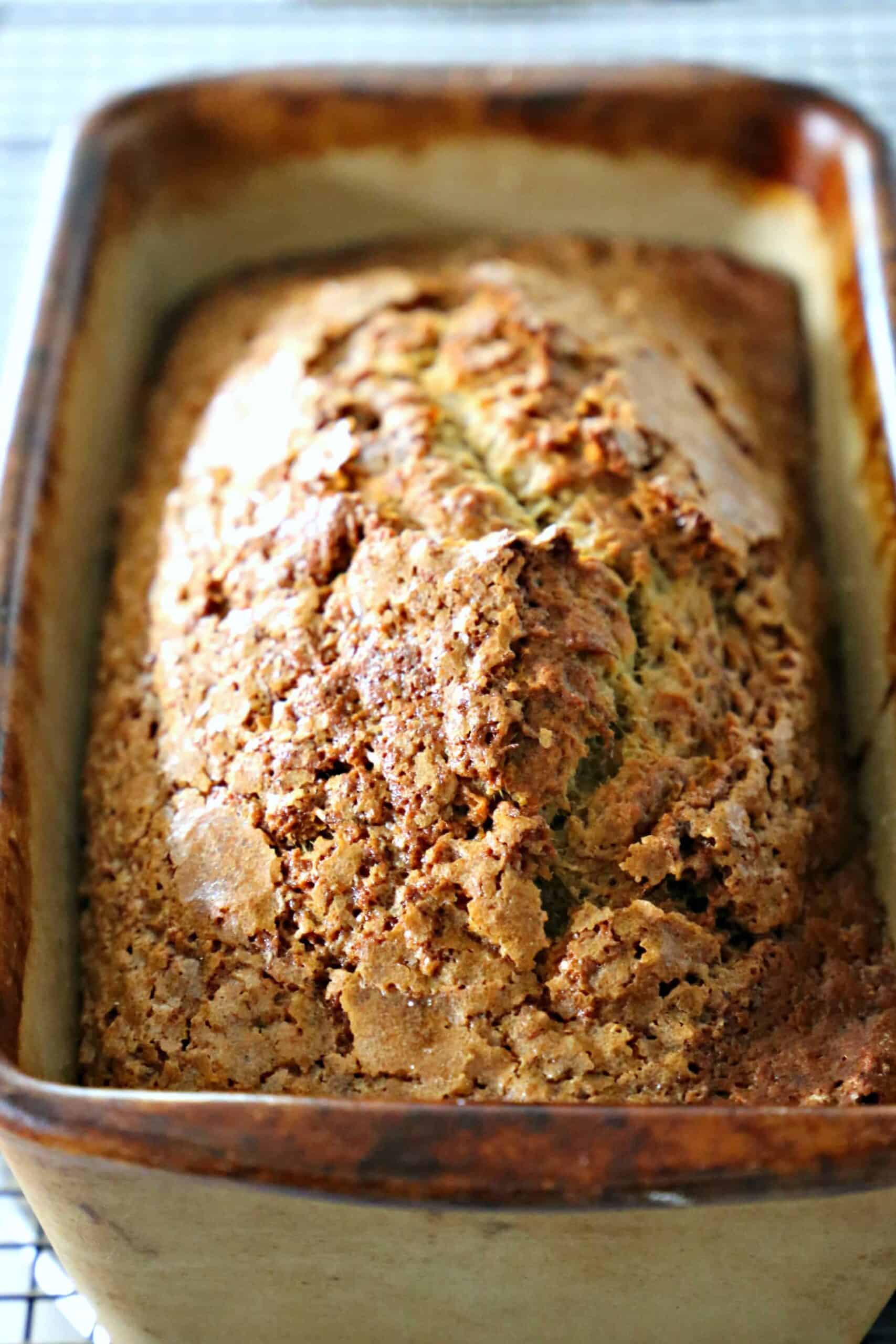 Quick Banana Bread Recipe - Southern Kissed image