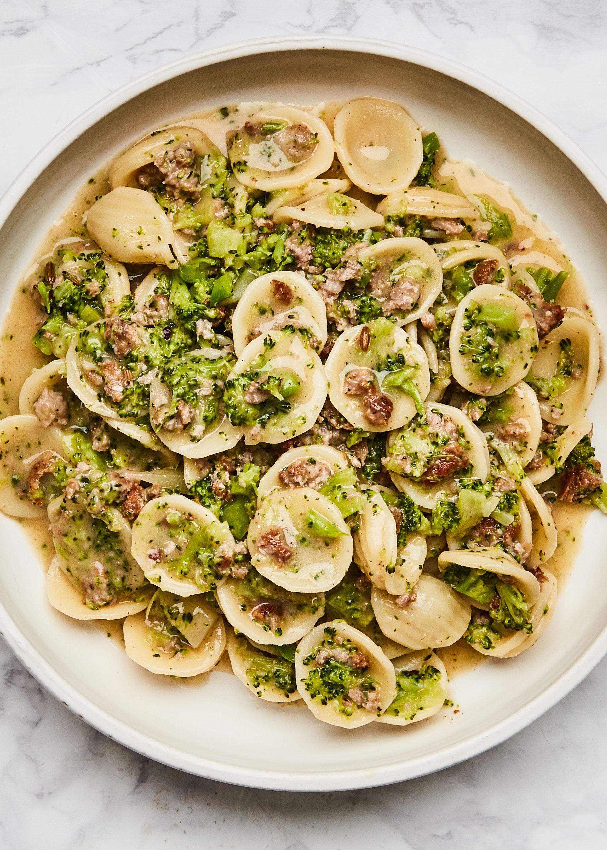 Broccoli Bolognese with Orecchiette Recipe | Bon Appétit image