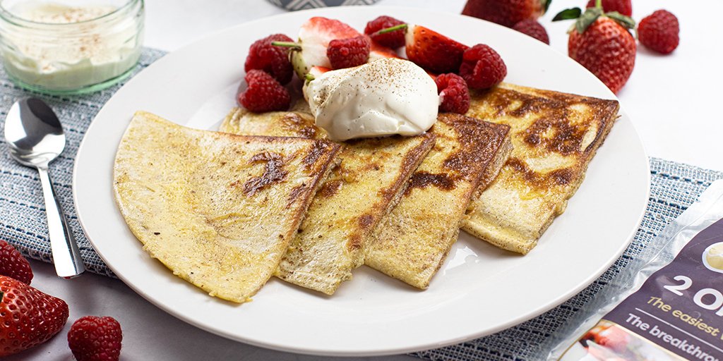 Low Calorie French Toast | Healthy Breakfast Recipes | Lo ... image