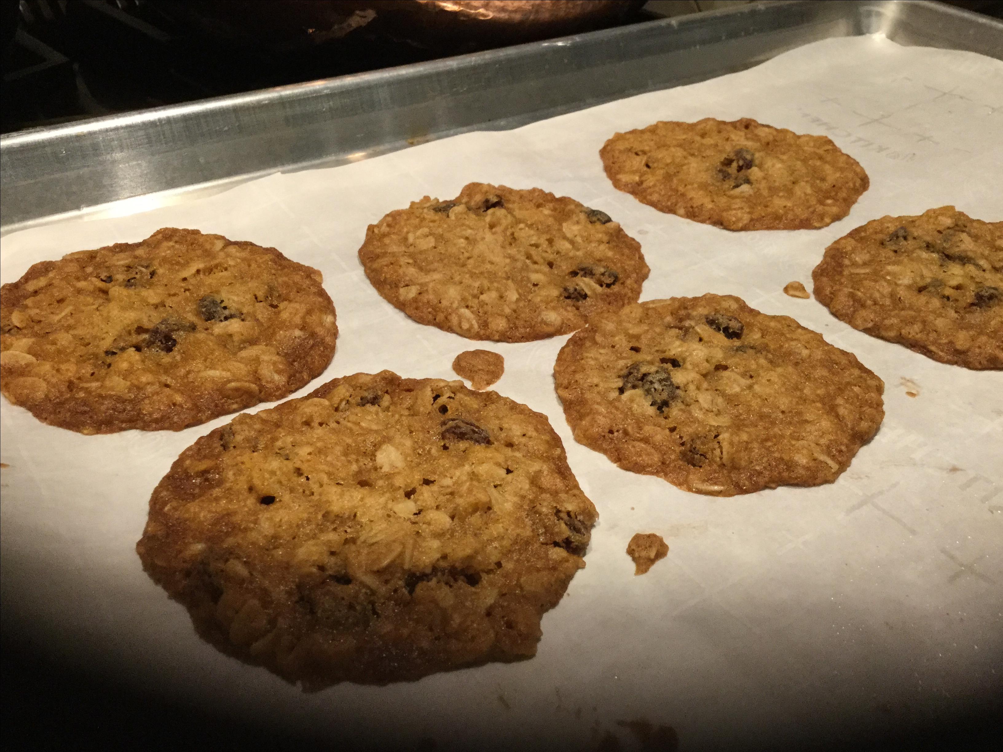 Thin and Crispy Oatmeal Raisin Cookies Recipe | Allrecipes image