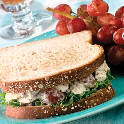Homemade Chicken Salad Sandwiches Recipe | MyRecipes image