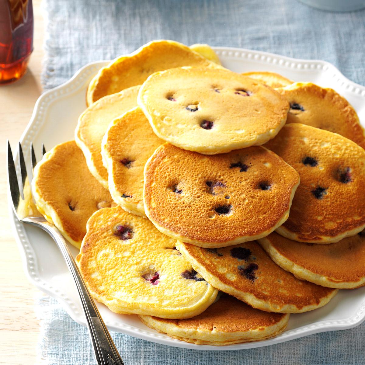 Cornmeal Pancakes Recipe: How to Make It image
