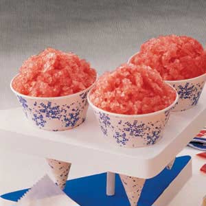 Watermelon Ice Recipe: How to Make It - Taste of Home image