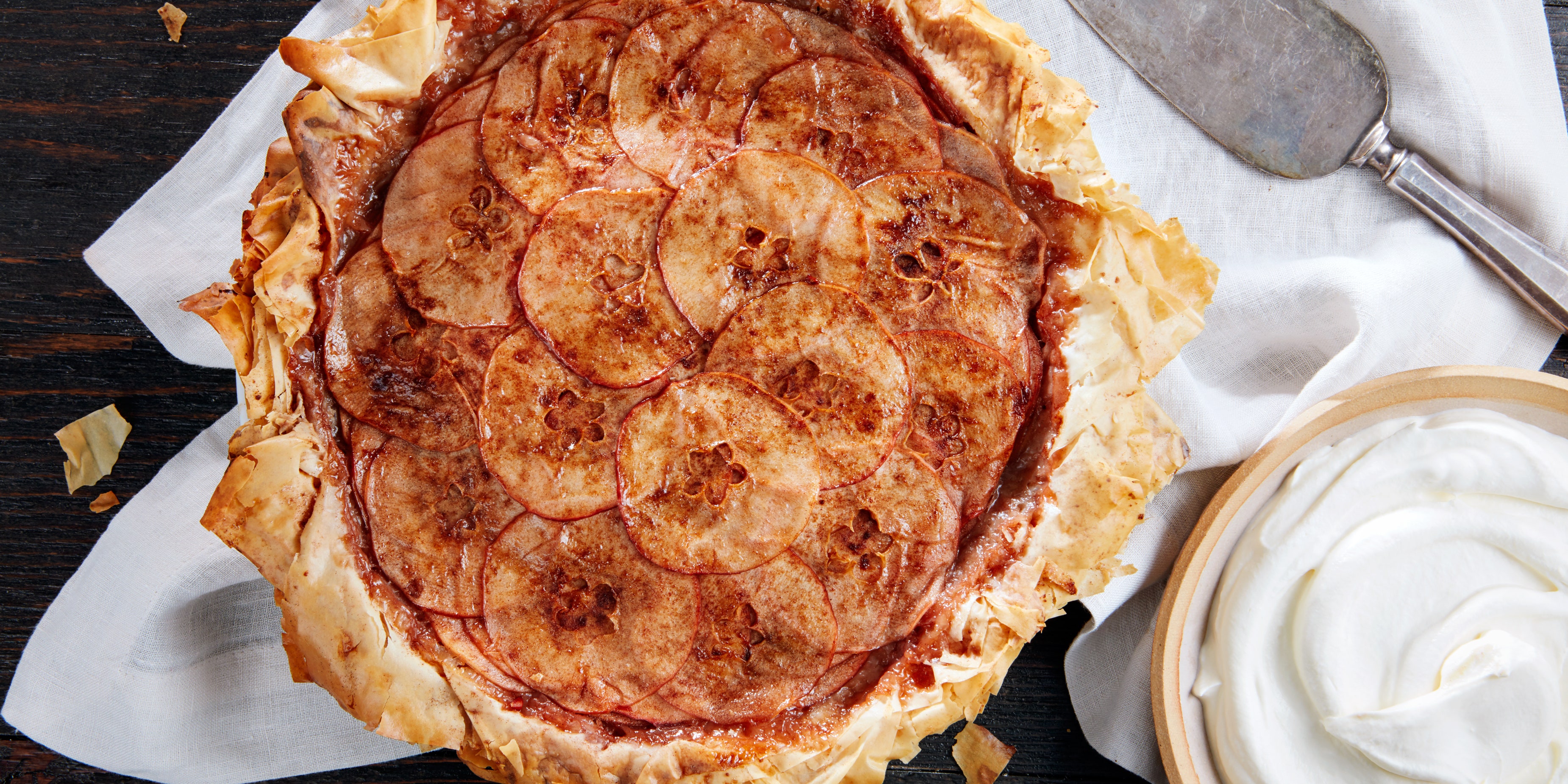 Layered Apple Pie With Phyllo Crust Recipe | Epicurious image