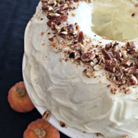 Cinderella Cake {Pumpkin Bundt Cake with Cream Cheese ... image