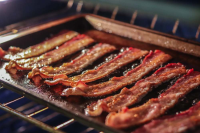 COOKING TURKEY BACON IN THE OVEN RECIPE