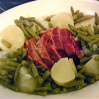 Crazy-Simple Cottage Ham, Potatoes, and Green Beans Recipe ... image