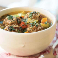 Grandma Salazar's Albóndigas Soup Recipe | MyRecipes image