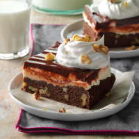 Layered Brownie Dessert Recipe: How to Make It image
