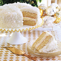 Coconut Layer Cake Recipe | MyRecipes image