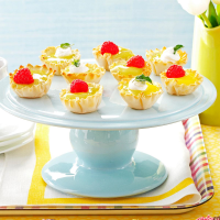 Lemon Curd Tartlets Recipe: How to Make It image