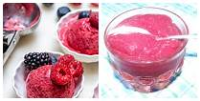 Healthy Mixed Berry Sorbet for a Sweet Clean Eating Treat ... image