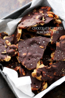Chocolate Covered Almond Toffee Recipe | Diethood image