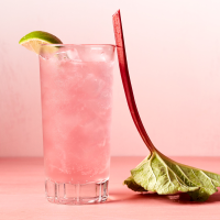 Spring Rhubarb Cocktail Recipe | EatingWell image