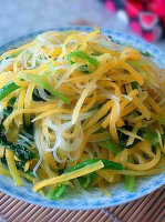 Carrots mixed with vermicelli recipe - Simple Chinese Food image