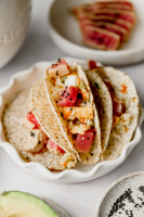 Deceptively Easy Ahi Tuna Tacos - White Kitchen Red Wine image
