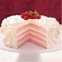 Raspberry-Champagne Cream Cake - Recipes | Pampered Chef ... image