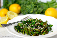 Spicy Lemon Sautéed Broccolini [Vegan] - One Green Planet image