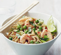 Thai prawn noodles recipe | BBC Good Food image