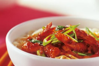Sweet chilli prawns Recipe | Good Food image
