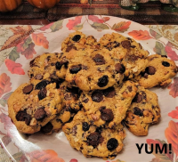 Loaded Crispy Pumpkin Cookies – Angie's Open Recipe Box image