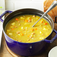 SPLIT PEA SOUP WITH HAM AND POTATOES RECIPES