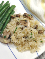 Instant Pot® Rice and Orzo Pilaf with Mushrooms Recipe ... image