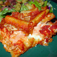 SIMPLE BAKED ZITI NO MEAT RECIPES