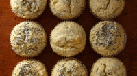 Lemon Poppy-Seed Muffins Recipe | Martha Stewart image