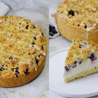 Blueberry Cheesecake Crumb Cake Recipe image