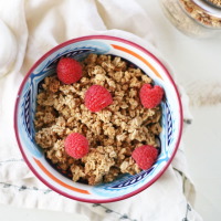 This Plant-Based Peanut Butter Granola Recipe is Happiness ... image