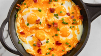 Cheesy Mashed Potato Egg Skillet Casserole Recipe ... image