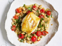 Cod With Tomato Bean Stew Recipe - olivemagazine image