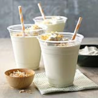 Toasted Coconut Milk Shakes Recipe: How to Make It image