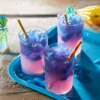 Color-Changing Lemonade Slushies Recipe | EatingWell image