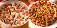 Best Pull-Apart Pigs In A Blanket Recipe - How to Make ... image