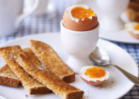 Boiled eggs and soldiers | Sainsbury's Recipes image