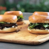 Capital Grille Steak Sandwiches with Herbed Cream Cheese ... image