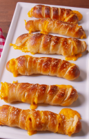 Best Cheesy Pretzel Twists Recipe-How To Make Cheesy ... image