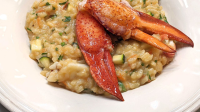 Lobster Risotto with Saffron, Tomatoes and Zucchini | Anne ... image