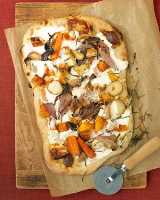 Roasted Fall Vegetable and Ricotta Pizza Recipe | Martha ... image