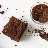 Coffee Bean Brownies Recipe | MyRecipes image