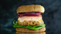 Anne Burrell’s Killer Turkey Burgers | Recipe - Rachael ... image